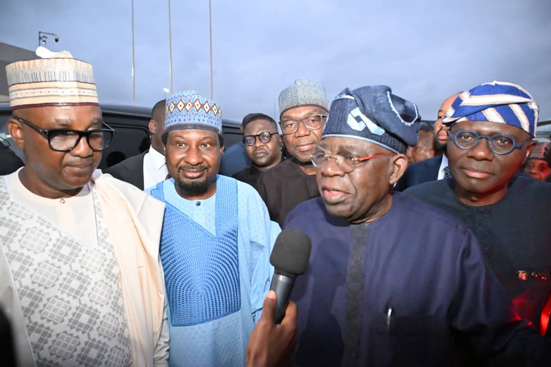 Tinubu returns to Nigeria after four weeks abroad