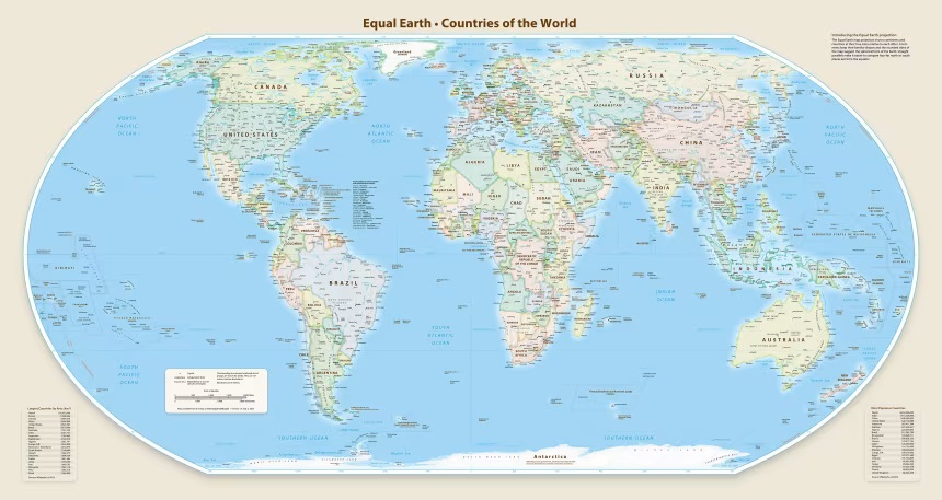 UN votes to adopt new world map that shows true size of Africa