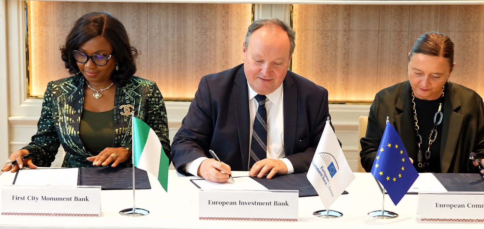 EIB Global, FCMB join forces to support private sector, sustainable agriculture with €85 million funding