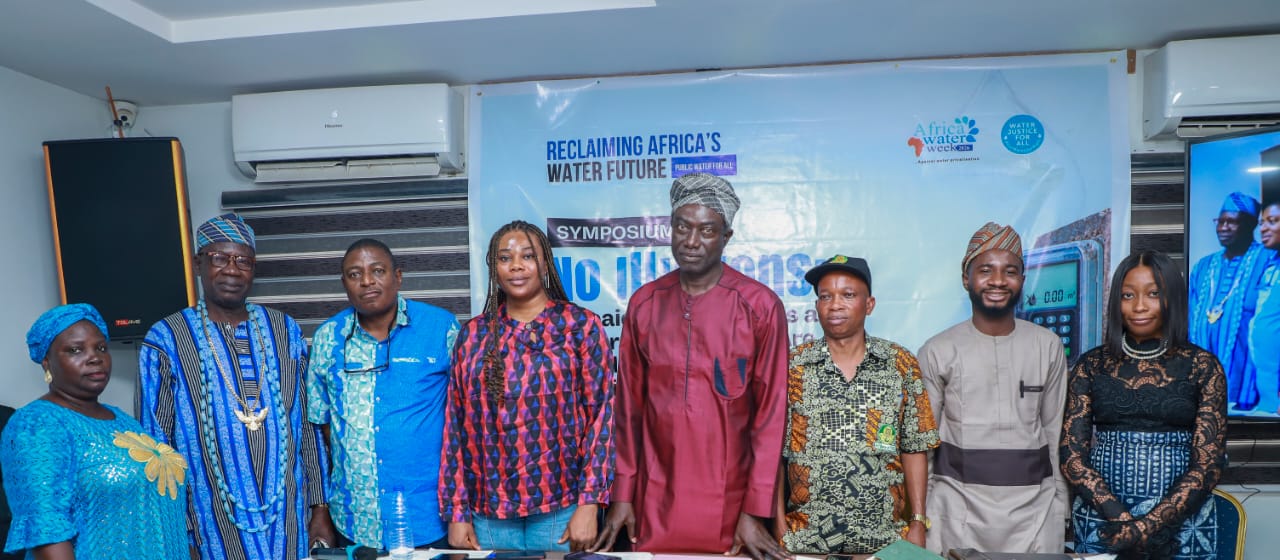 CAPPA, activists, labour group reject Lagos water privatisation, metering, demand public investment