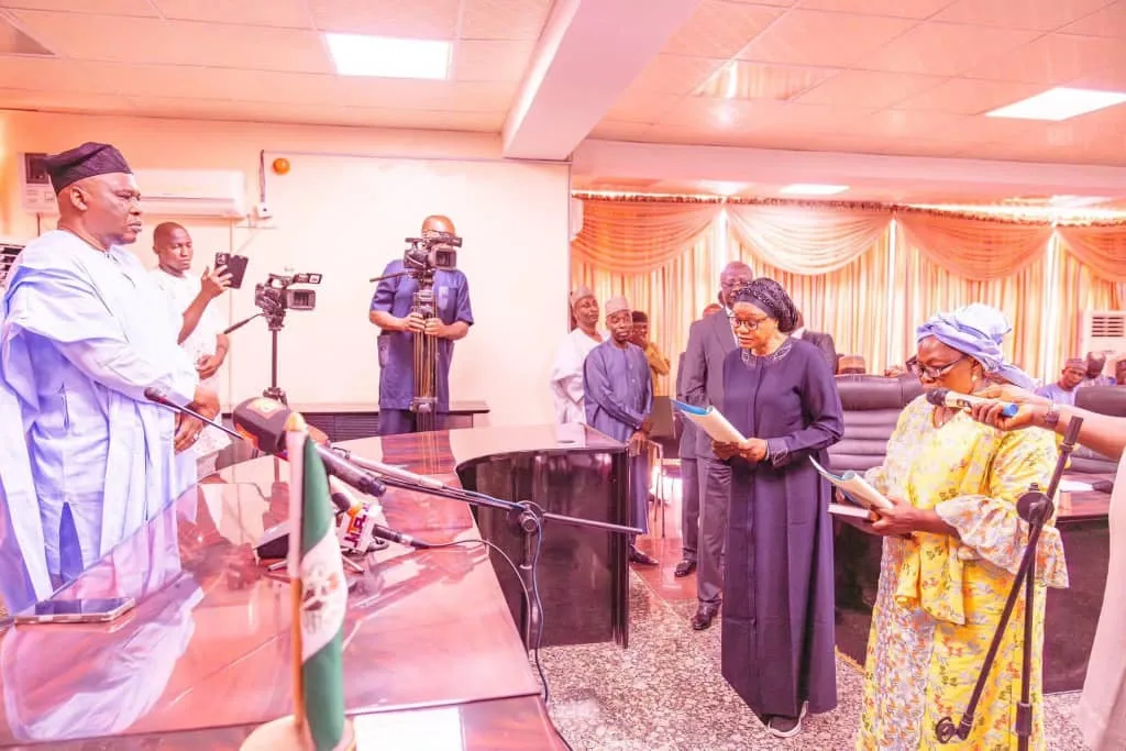 Bereaved Adamawa LG speaks on video showing vice chair struggling to read oath