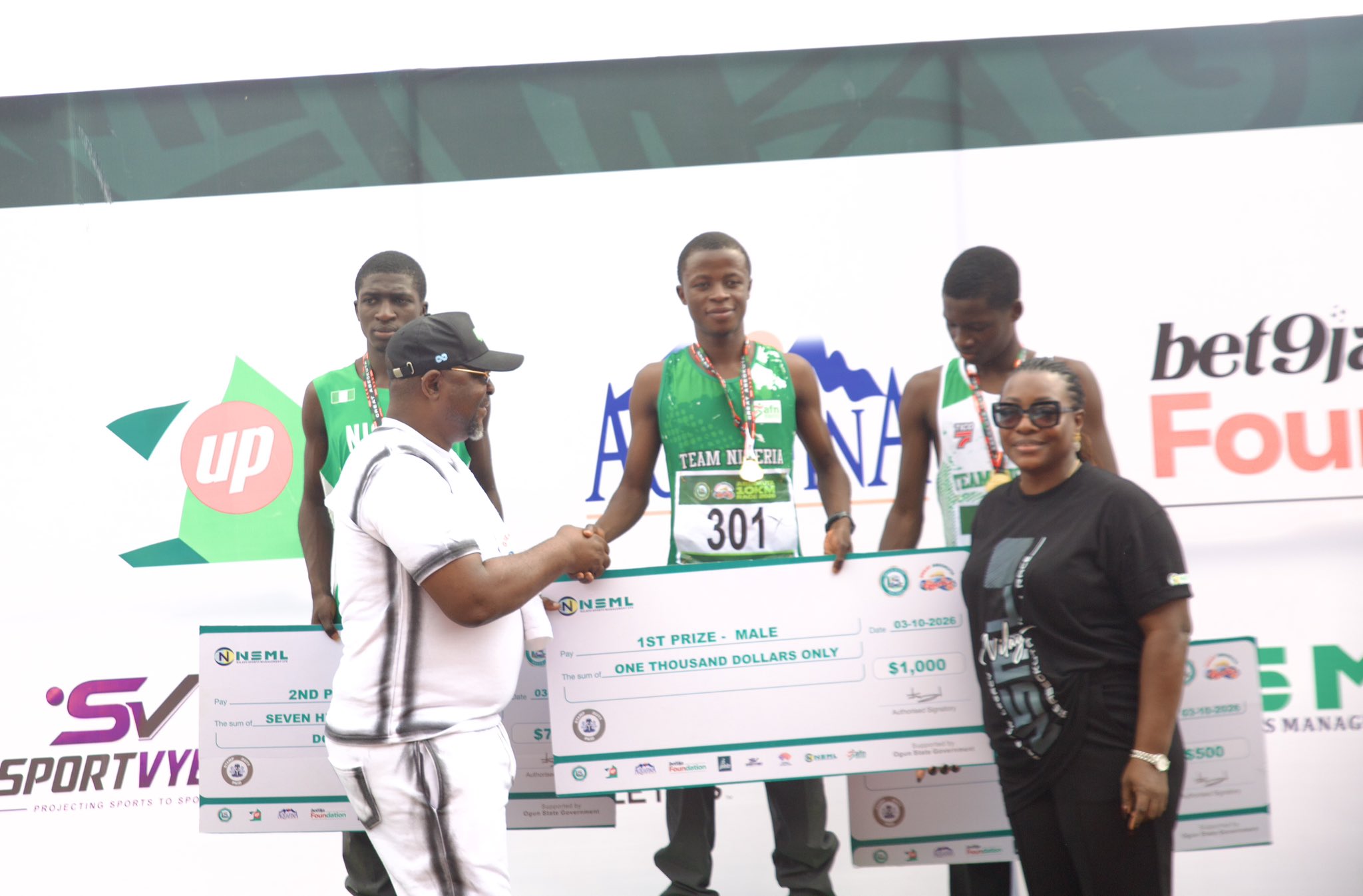 Musa Francis, Akanbi Aderonke win 2026 Abeokuta 10km Race