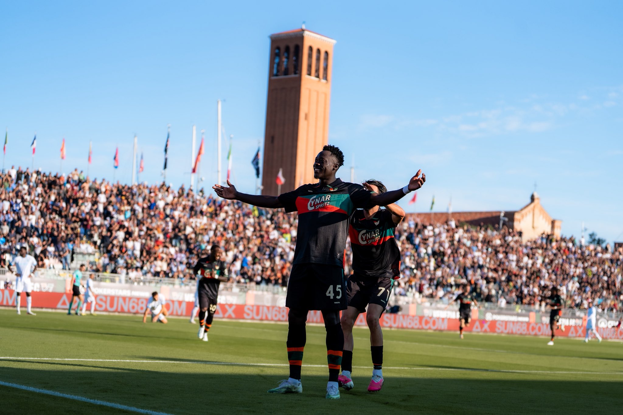 Akor Adams hails Venezia fans, pledges commitment under new coach