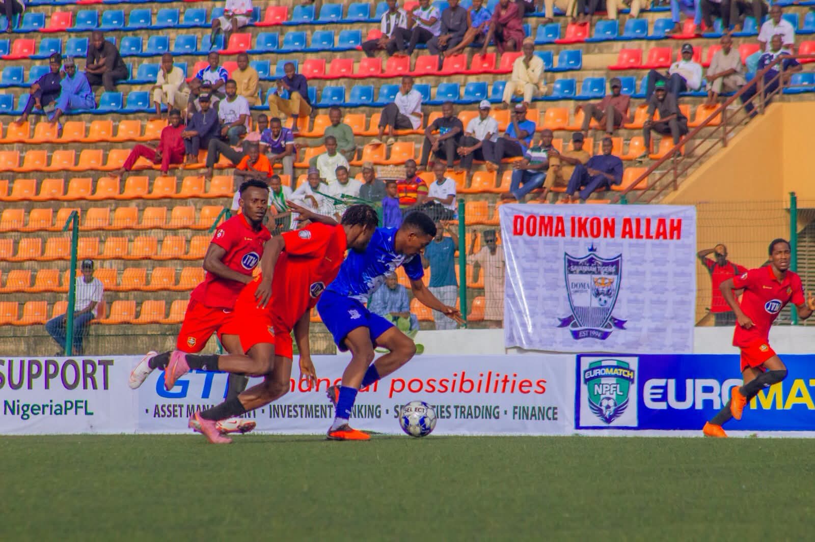 NPFL sanctions Doma United, orders three home matches behind closed doors