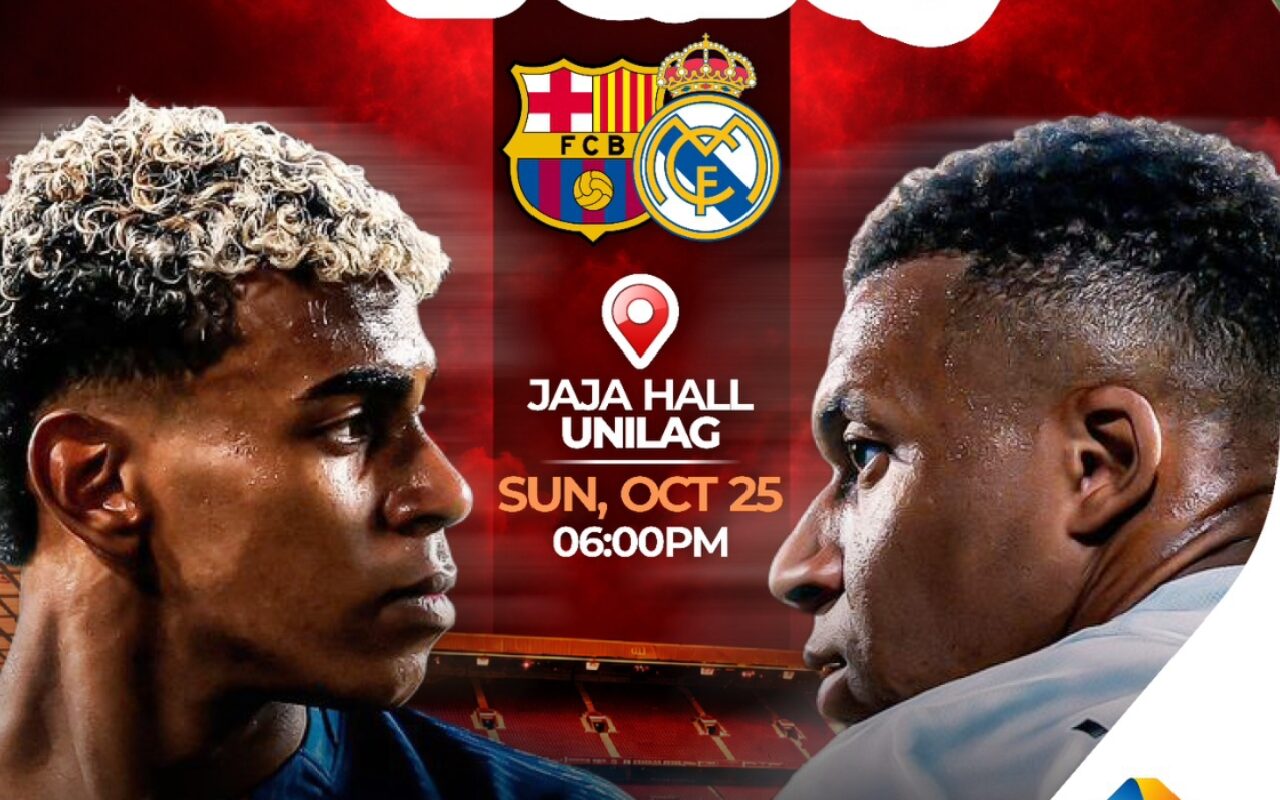 El Clásico: UNILAG to host watch party as Barcelona face Real Madrid