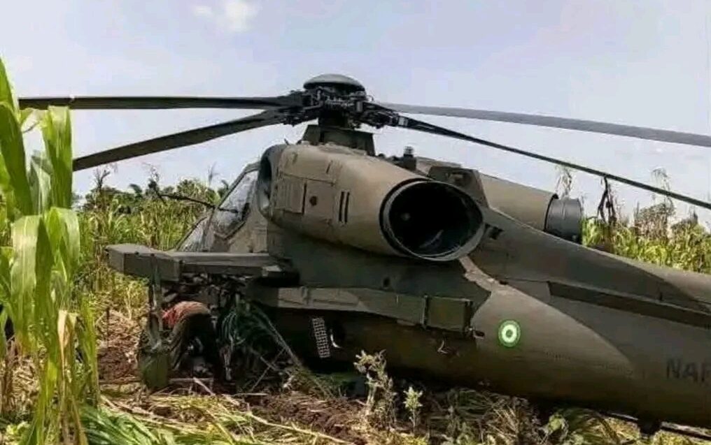 NAF helicopter makes precautionary landing in Makurdi after Benue operation