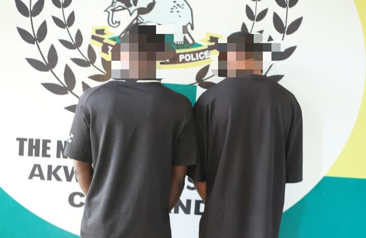 Police in Akwa Ibom arrest two over alleged machete attacks, robberies