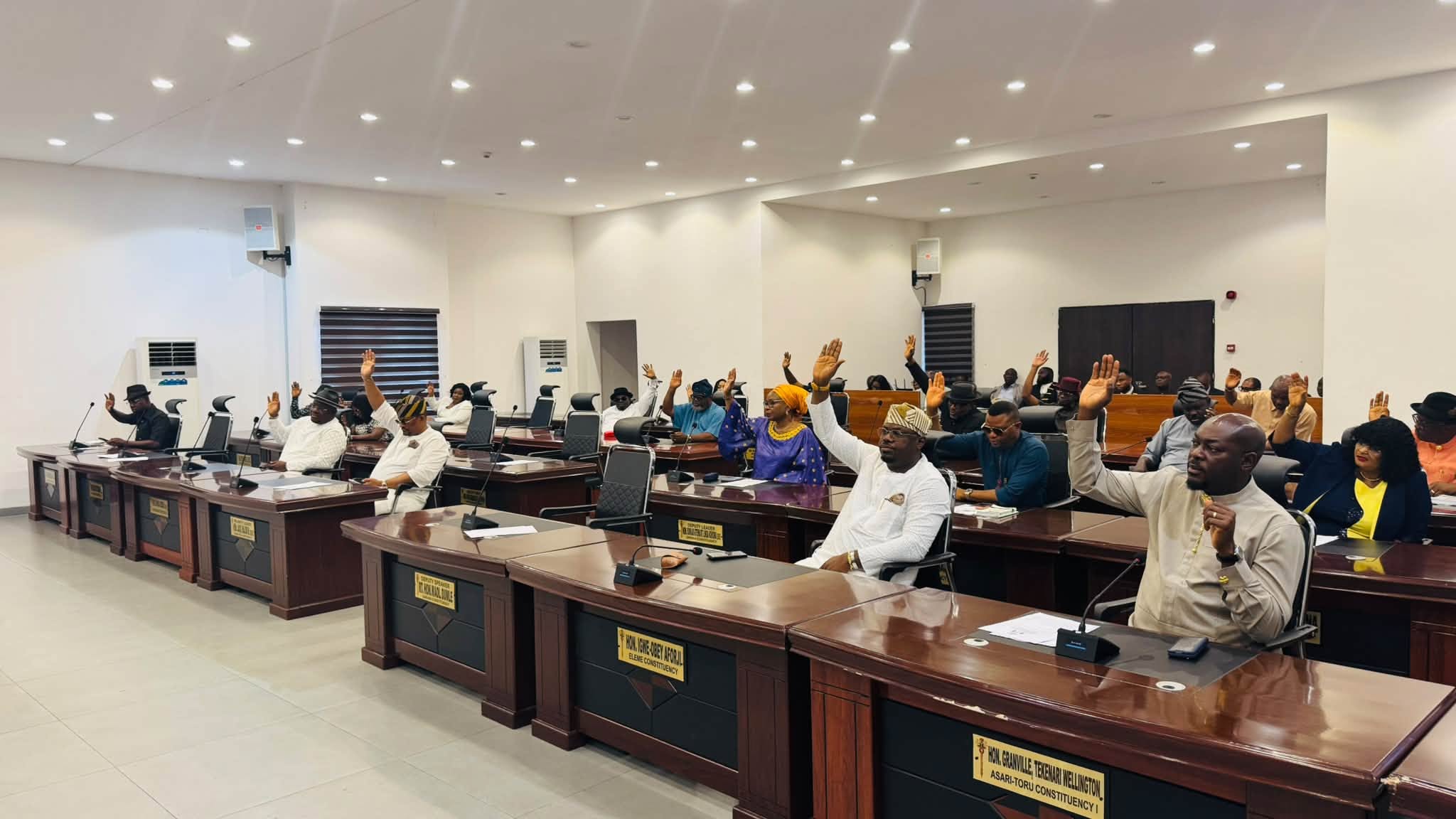 Rivers Assembly reinstates three pro-Fubara lawmakers