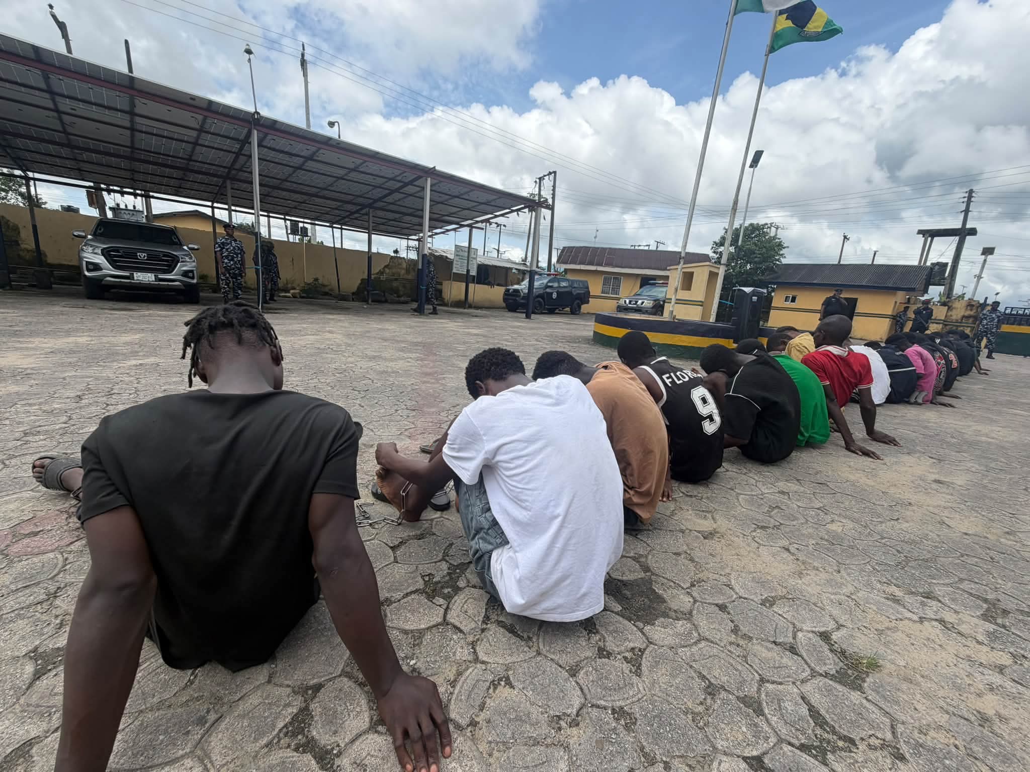 Police arrest 23 suspected cultists, recover guns