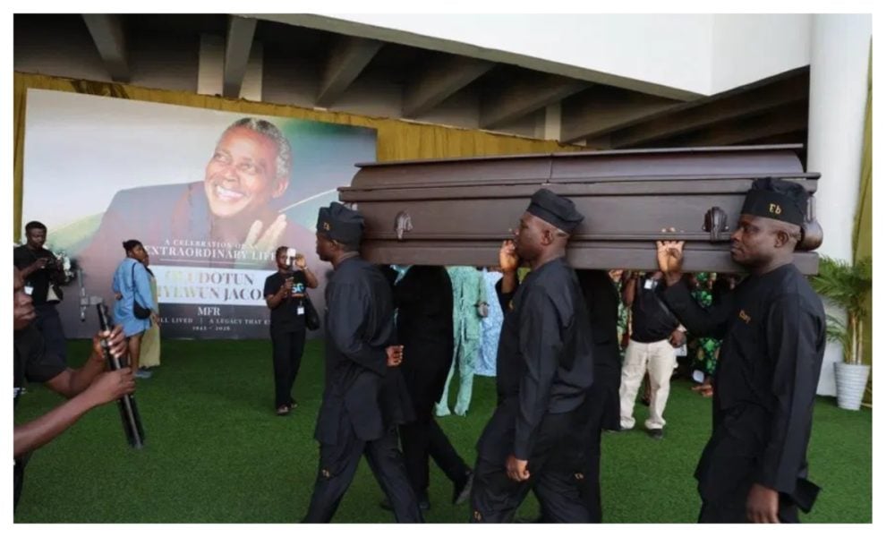 Olu Jacobs laid to rest in Lagos