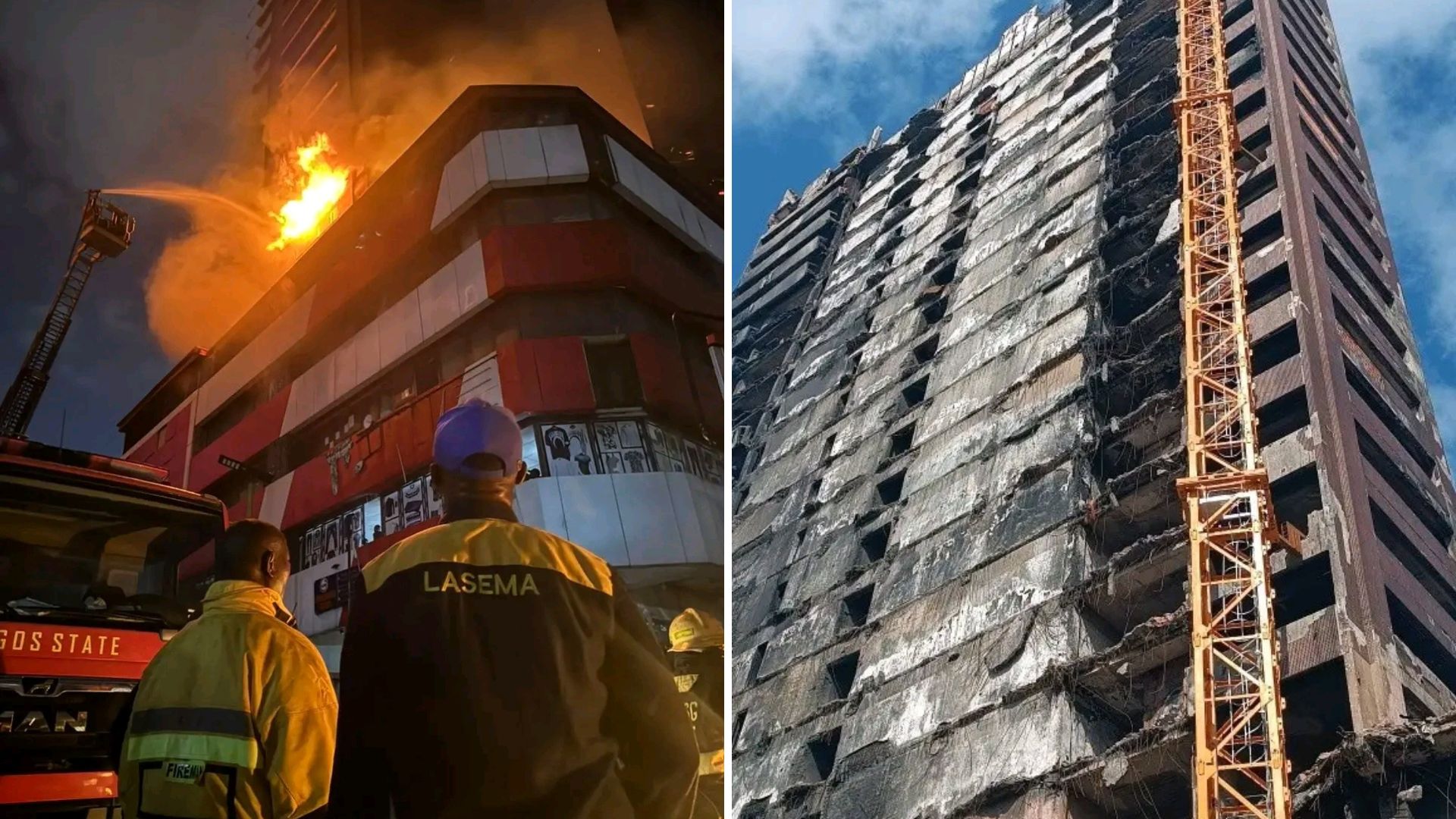 Lagos govt announces demolition of fire-damaged GNI building
