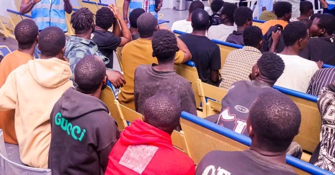 NAPTIP receives 105 Nigerians rescued from syndicates in Ghana