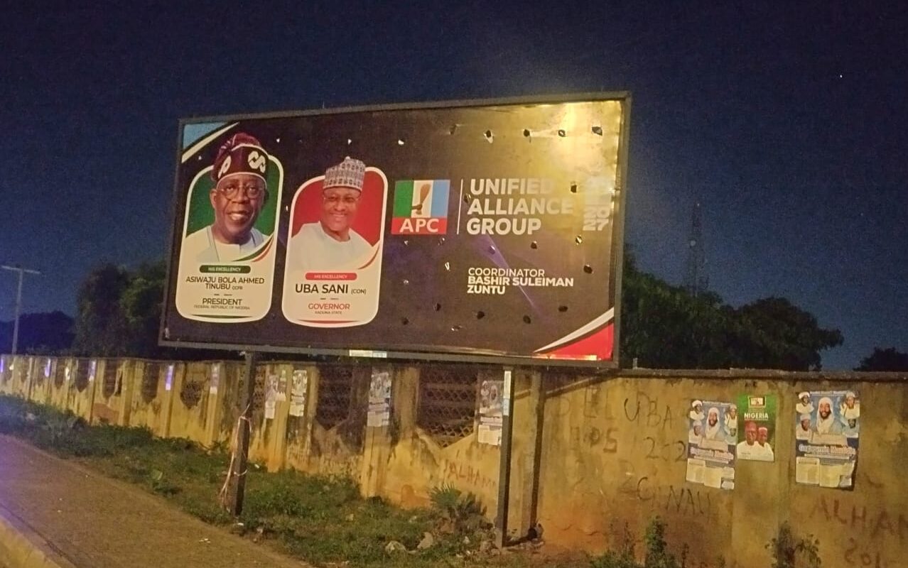 2027: Posters, banners flood Kaduna as residents lament economic hardship, voice expectations