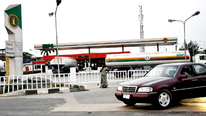 NNPC Mega station to illustrate the story.