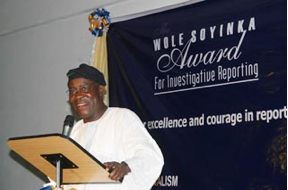 The Wole Soyinka Centre is working to strengthen investigative journalism in Nigeria