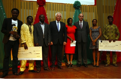 FILE PHOTO: 2011 Awardees with the Royal Netherlands Ambassador and the British Deputy High Commissioner