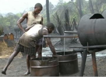 FILE: Illegal refineries are proliferating all over the Niger Delta