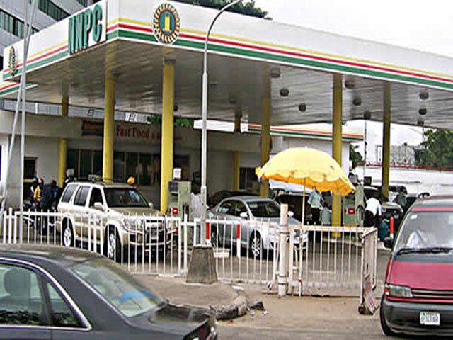 FILE PHOTO: NNPC fuel station used to illustrate the story
